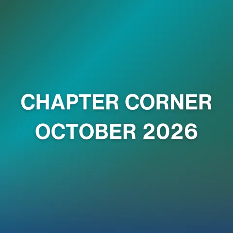 Chapter Corner